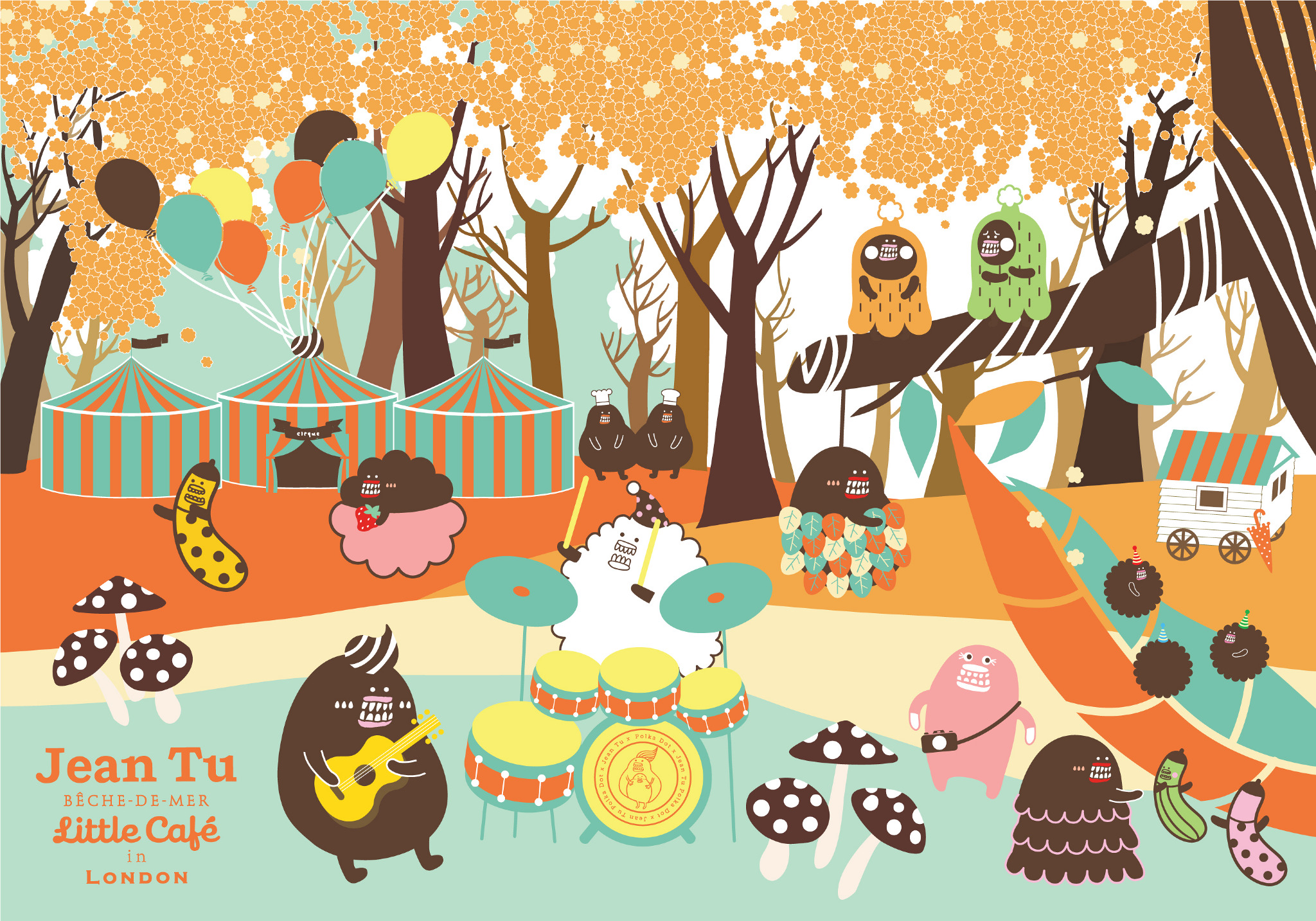 jean tu autumn forest